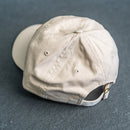 Your Logo on a Leather Patch Unstructured Style Hat