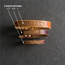 Personalized Leather Dog Collar