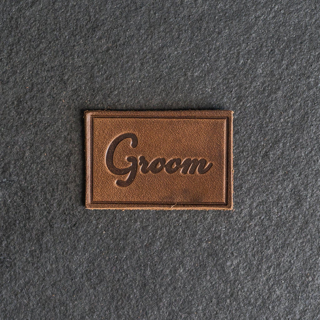 Buy Bride & Groom Cursive Patch with Hook – Ox & Pine
