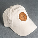 Leather Patch Unstructured Style Hat - PNW Stamp