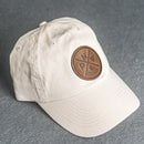 Leather Patch Unstructured Style Hat - PNW Stamp
