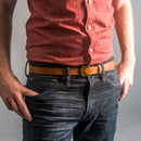 1" Leather Belt - Personalized Leather Belt