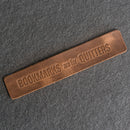 Bookmarks are for QUITTERS - Leather Bookmark
