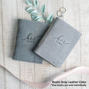 His Vows and Her Vows Personalized Leather Wedding Vow Books Personalized with Name and/or Date