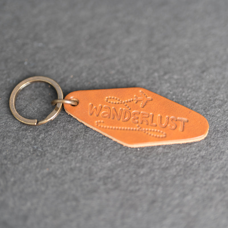 Personalised Leather Keychain Rings – styleinshop