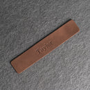 Personalized Premium Leather Bookmark