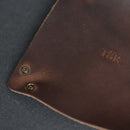 Personalized Leather Valet Tray - Square