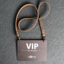 Personalized Leather Event Lanyards