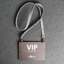 Personalized Leather Event Lanyards