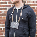 Personalized Leather Event Lanyards