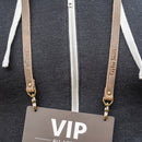 Personalized Leather Event Lanyards