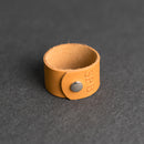 Personalized Leather Shawl Cuff