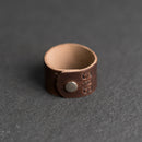 Personalized Leather Shawl Cuff