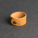 Personalized Leather Shawl Cuff