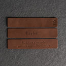 Personalized Premium Leather Bookmark