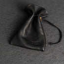 Personalized Leather Dice Bag with Design Stamp