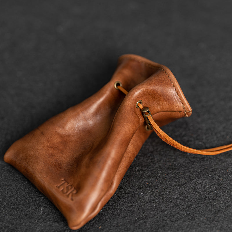 Personalized Leather Pouch