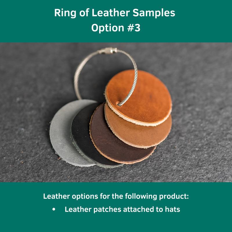 Ring of Leather Samples