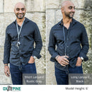 Card Holder Wallet with D-Ring and Optional Wristlet or Lanyard - Personalized Leather Wallet