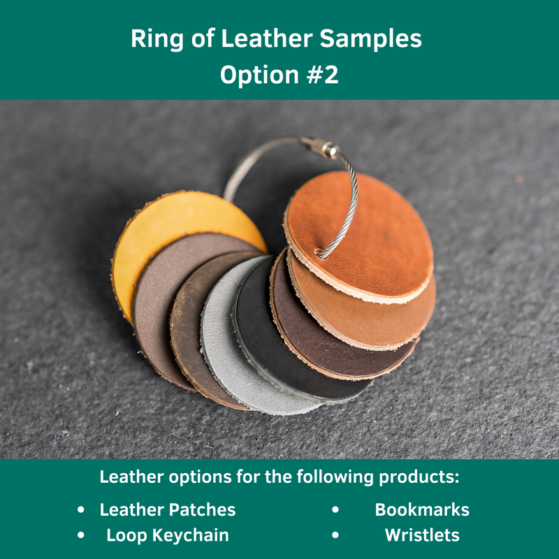 Ring of Leather Samples