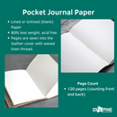 Cheery Mishaps - Classic Personalized Leather Pocket Journal