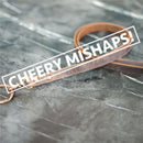Cheery Mishaps - Personalized Premium Leather Lanyards